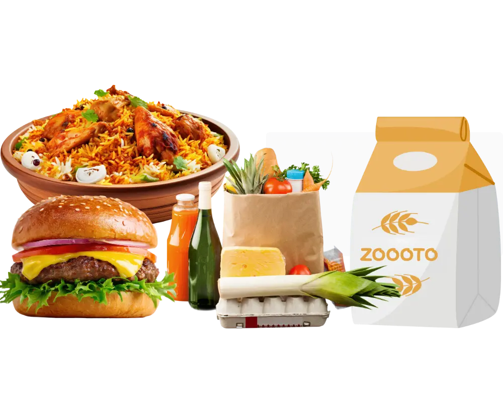 Food grocery and medicine delivery